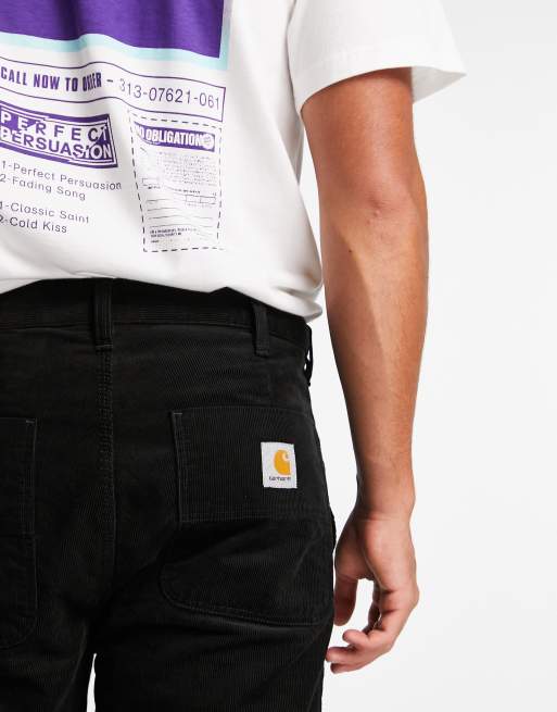 carhartt wip klondike regular tapered corduroy pant