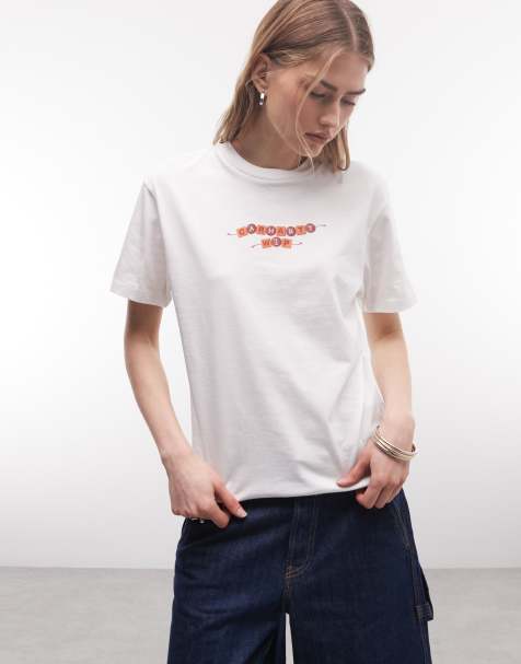 Carhartt WIP – ABC – T-Shirt in Weiß - view 1