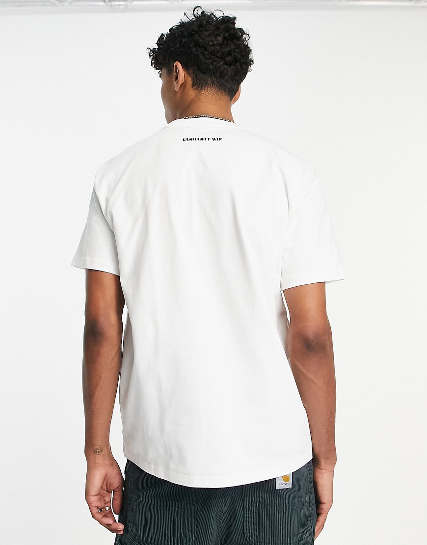 Aces - T-shirt bianca-Bianco - Carhartt WIP T-shirt donna  - immagine3