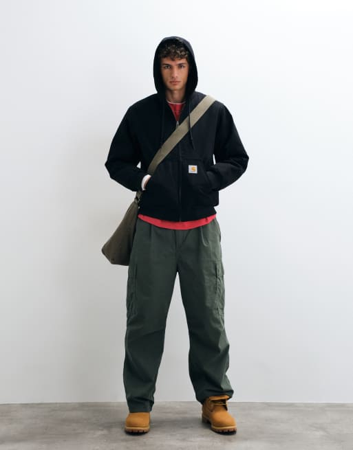 Carhartt WIP Active jack in zwart, 2 van 5