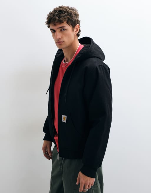Carhartt WIP Active jacket in black, 5 of 5