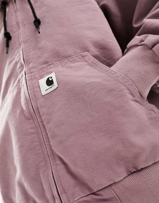 Carhartt WIP active jacket in pink | ASOS