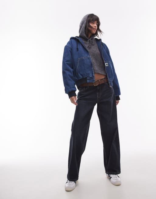 Carhartt WIP active og denim jacket in blue | ASOS