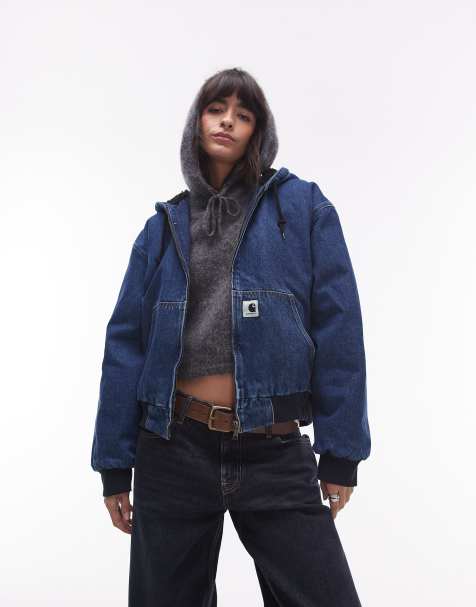 Carhartt WIP - Active OG - Denimjakke i blå - view 1