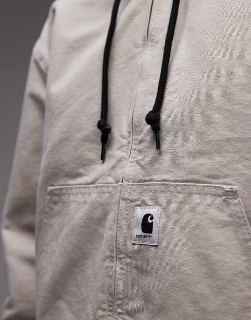Carhartt WIP active OG jacket in washed beige, 4 of 4