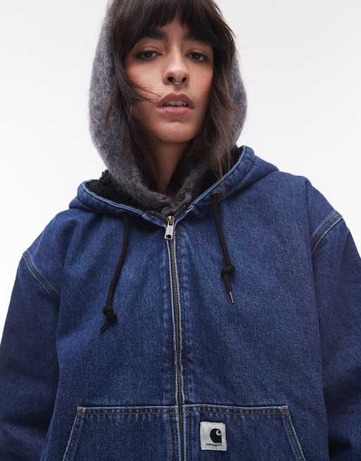 Carhartt Anorak Leger Femme Carhartt WIP Active OG Veste En Jean