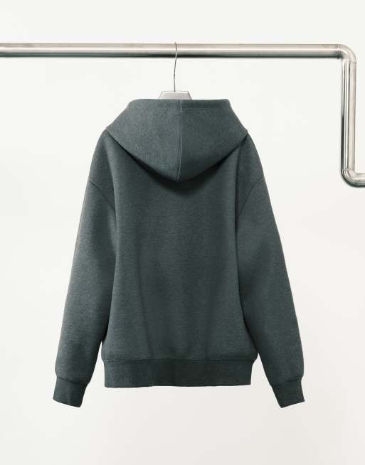 Carhartt WIP - Alda - Oversized hoodie zonder sluiting in donkergrijs, 3 van 5