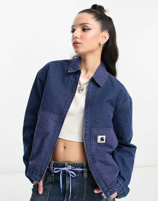 Carhartt WIP alma denim jacket in blue | ASOS