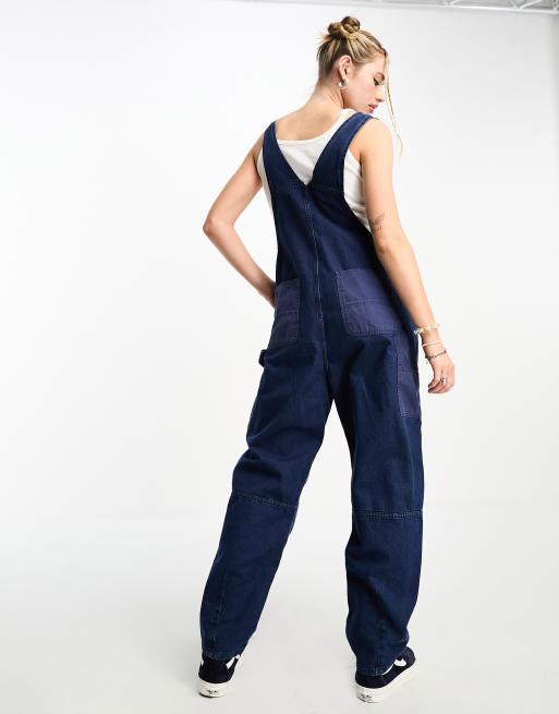 Carhartt WIP Alma Salopette en jean Bleu ASOS