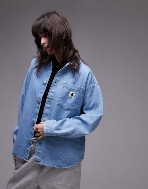 Carhartt WIP - Alta - Camicia in denim blu chiaro - view 1