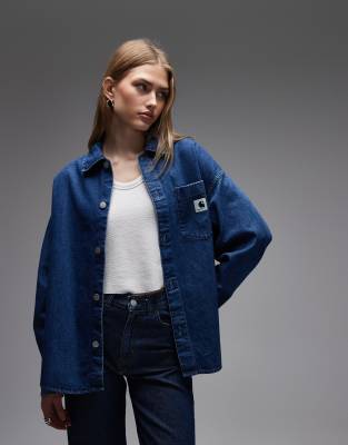 Carhartt WIP - Alta - Jeanshemd in Blau