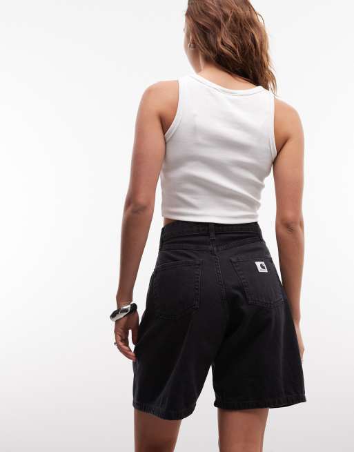 Carhartt WIP - Alta - Losvallende short in zwart, 4 van 5