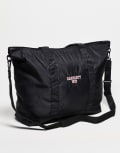 [Carhartt WIP] Carhartt WIP Alumni tote bag with contrast straps in black One Size BLACK