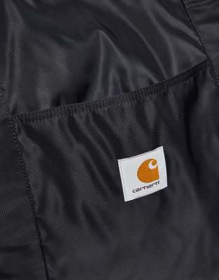 Carhartt Alumni Tote Bag With Contrast Straps In Black