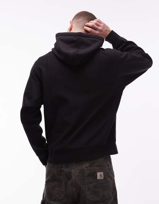 Carhartt WIP – American – Kapuzenpullover mit Schriftzug in Schwarz, 3 von 5