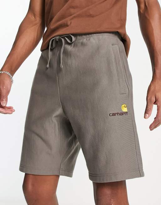 Carhartt WIP - American Script - Brune joggingshorts