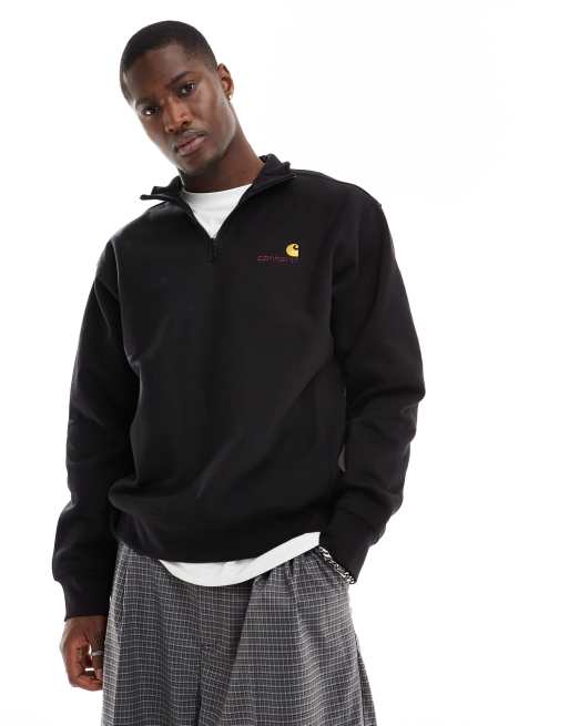 Carhartt quarter hot sale zip sweatshirt