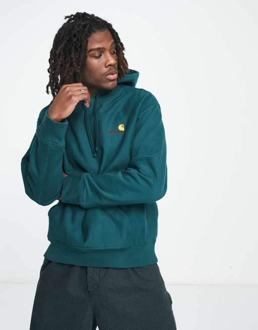 Carhartt wip american script hoodie best sale