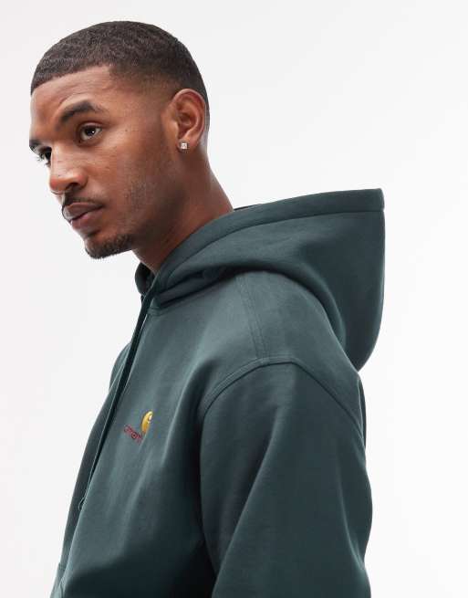 Carhartt WIP – American Script – Kapuzenpullover in Grün, 4 von 5