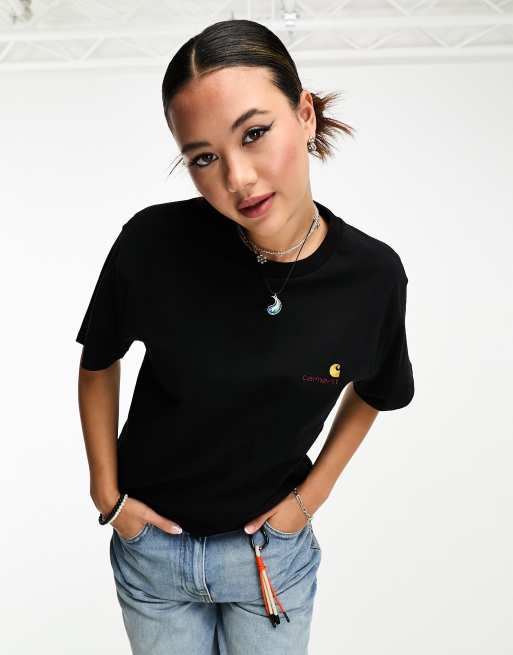 Carhartt WIP - American Script - Sort T-shirt