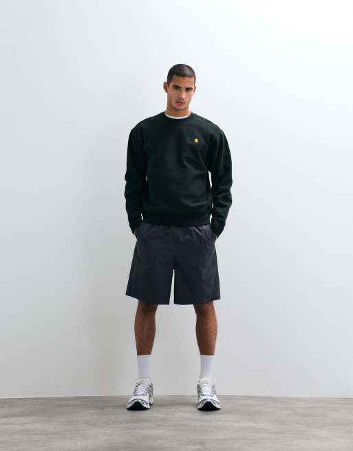 Carhartt WIP - American Script - Sweat - Vert foncé, 3 de 5