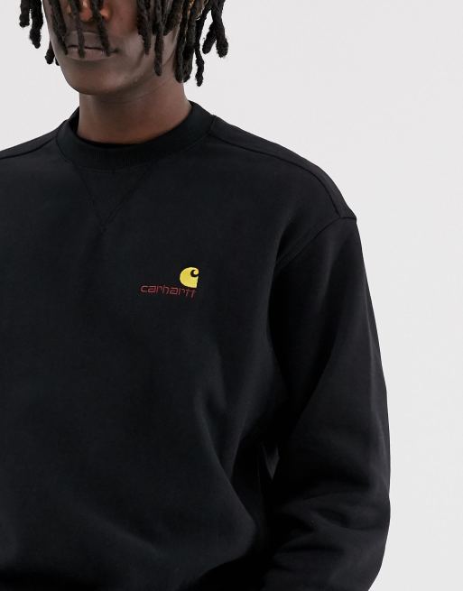 Sweat best sale noir carhartt