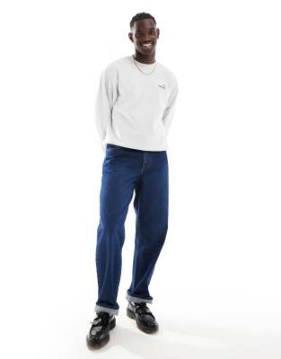 Carhartt American Script Sweatshirt In White
