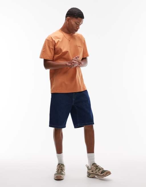 Carhartt WIP - American Script - T-shirt arancione, 2 di 4
