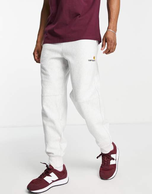 Carhartt WIP american script trackies in grey