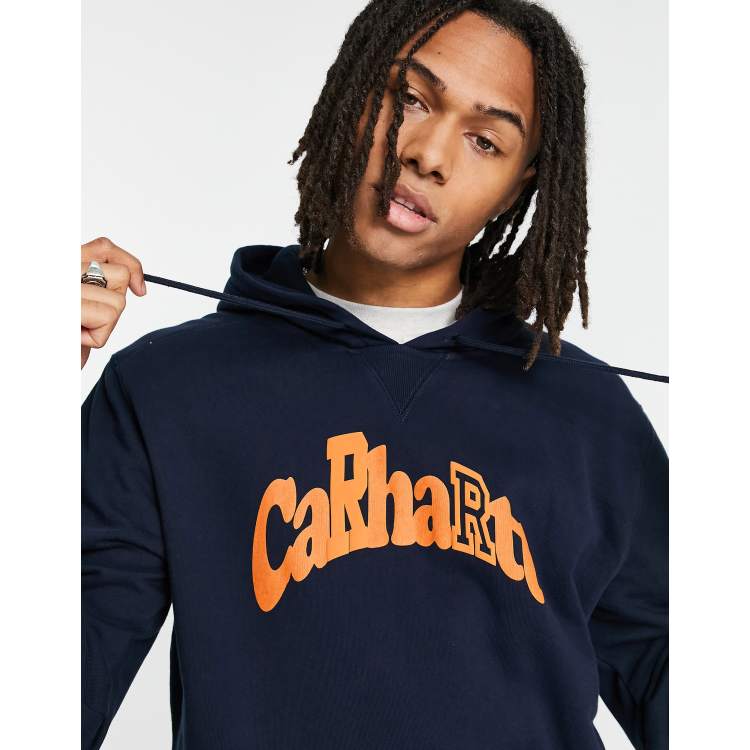 Blue and best sale orange carhartt sweatshirt