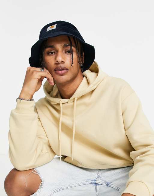 Carhartt WIP – Anglerhut aus Cord in Marineblau, 3 von 4