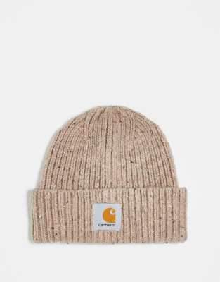 Carhartt WIP Carhartt WIP anglistic beanie in speckled off white