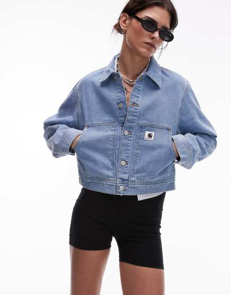 Carhartt WIP – Arca – Niebieska kurtka jeansowa - view 1