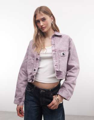 Carhartt WIP - Arca - Veste en jean - Violet