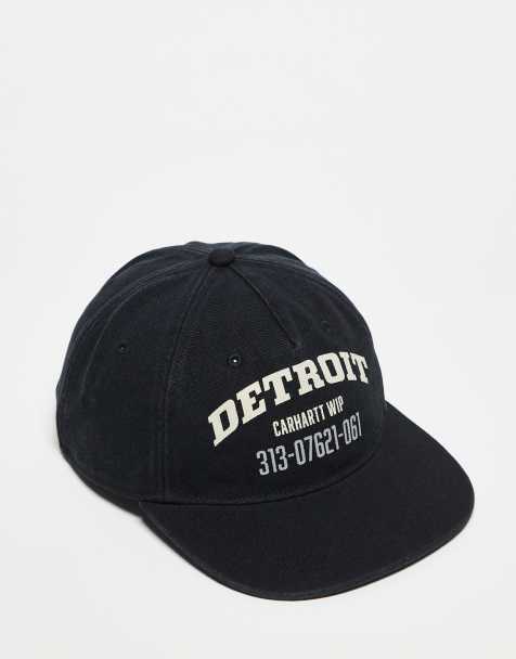 Carhartt WIP Arcan large logo cap in black - view 1