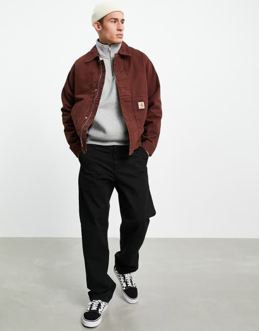 Carhartt WIP arcan western jacket in red | ASOS