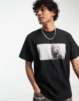 Carhartt WIP archive girl t-shirt in black - ASOS Price Checker