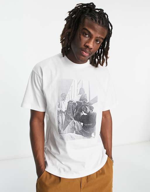 Carhartt WIP - Archive Girls - T-shirt in wit
