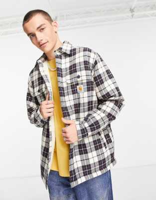 Carhartt WIP - Arden - Ternet skjortejakke i hvid