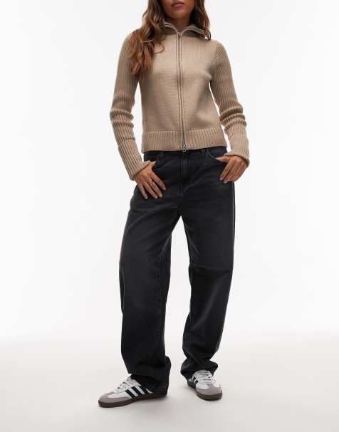 Carhartt WIP - Arin - Denim jeans in zwart met wassing - view 1