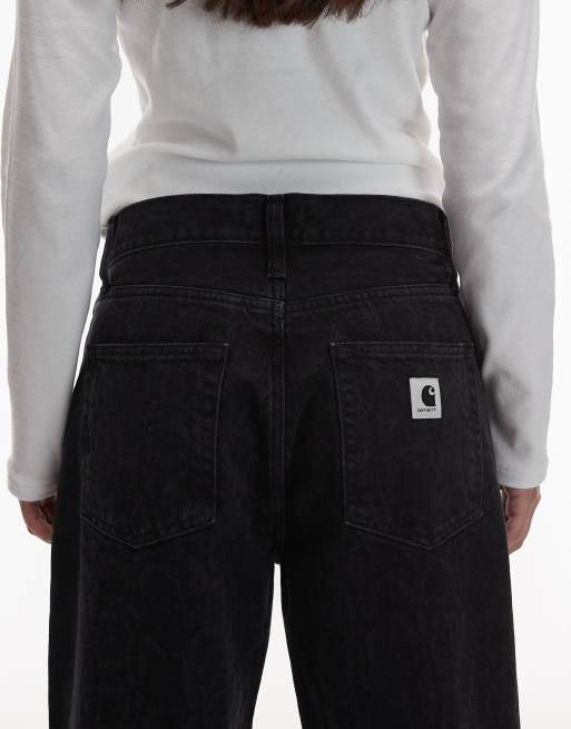 Carhartt WIP Arin jean tapered à imprimé camouflage serpent foncé, 4 de 5