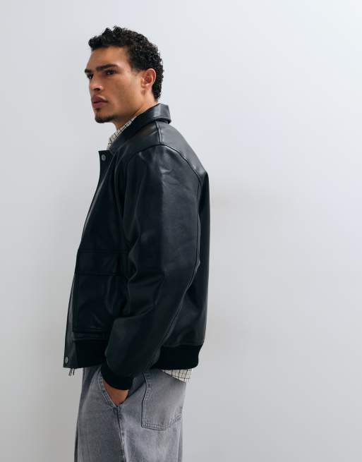 Carhartt WIP Arizona PU-jacka i svart, 3 av 5