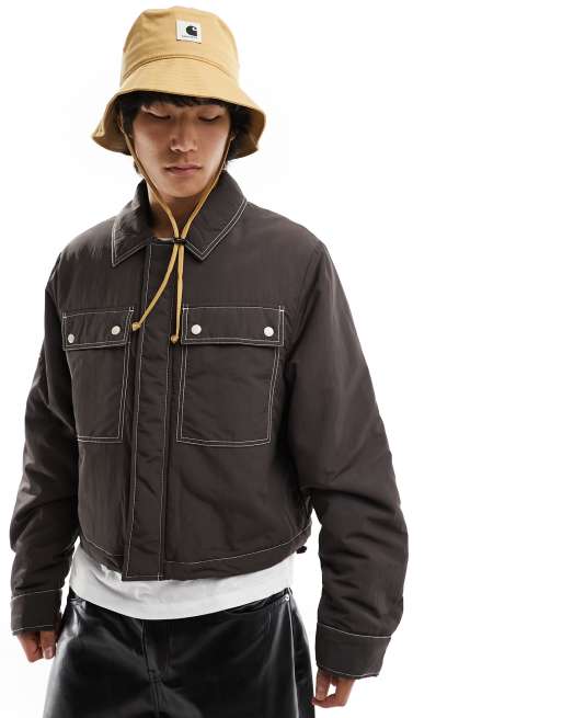 Carhartt WIP – Ashley – Brązowy kapelusz bucket | ASOS
