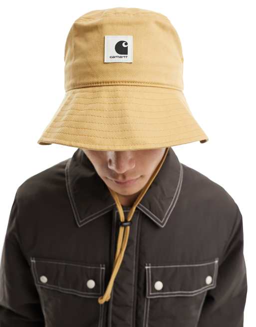 Carhartt WIP Cappello da pescatore in tela di cotone con stampa