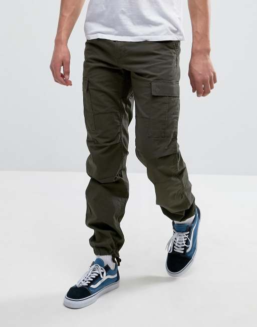 Carhartt WIP – Aviation – Bojówki o dopasowanym kroju