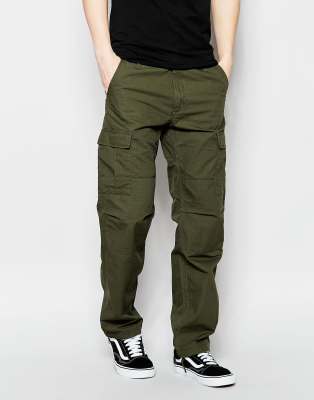 carhartt cargo pants olive