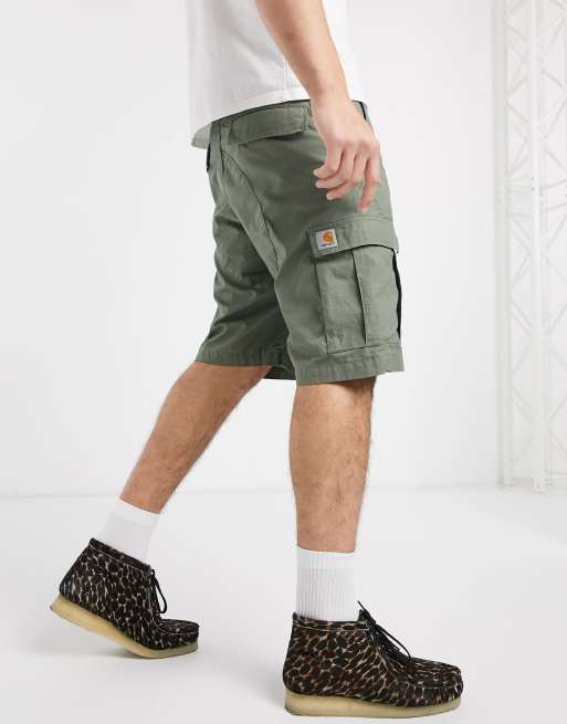 Carhartt WIP - Aviation - Cargoshort in groen