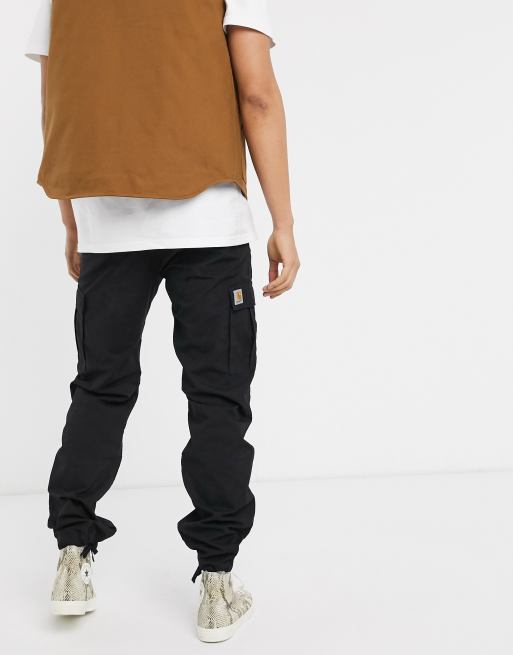 Pantalon noir online carhartt