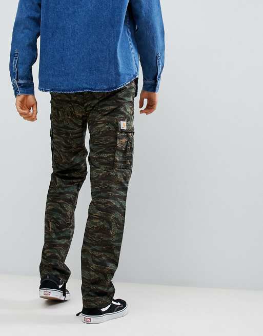 Carhartt wip tiger hot sale camo pants