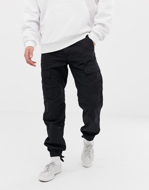 Carhartt WIP - Aviation - Slim-fit cargobroek in zwart, 4 van 4